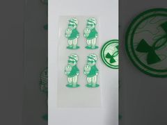 Express Shipping and Ink Screen Printing Heat Transfer Clothing Labels for Pet Size 38*54mm