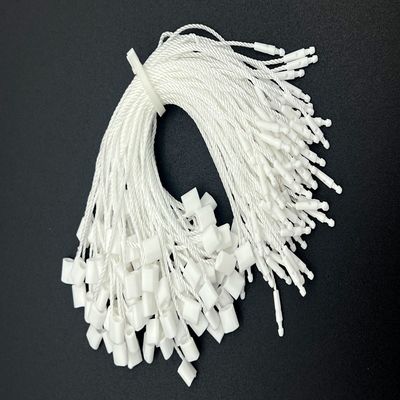 Vestuário de poliéster branco Loop de segurança de plástico Tag Fixação Universal