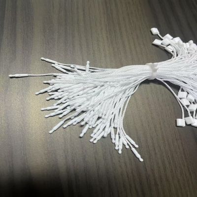 Vestuário de poliéster branco Loop de segurança de plástico Tag Fixação Universal