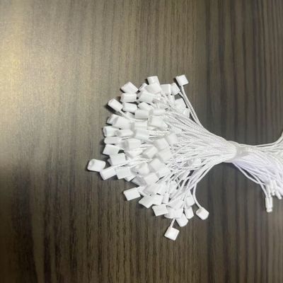 Vestuário de poliéster branco Loop de segurança de plástico Tag Fixação Universal