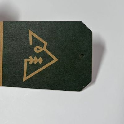 Fluorescente Verde Preço de Vestuário Tag e rótulos para bolsas