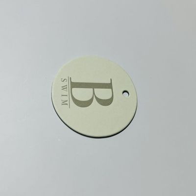 Tags Swing de roupas a granel Etiquetas personalizadas para roupas