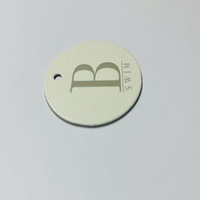 Tags Swing de roupas a granel Etiquetas personalizadas para roupas