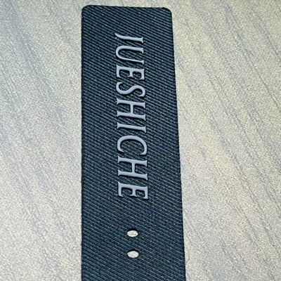 Etiquetas de vestuário de transferência de calor de tecido personalizado 42x62 para sacos de vestuário