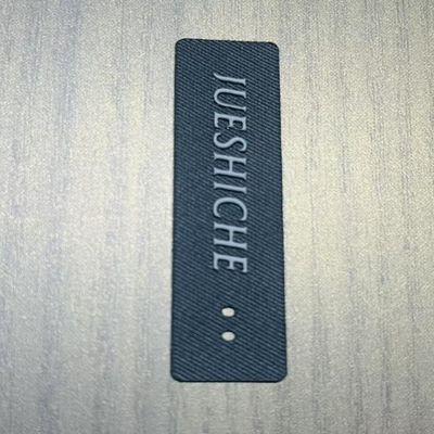 Etiquetas de vestuário de transferência de calor de tecido personalizado 42x62 para sacos de vestuário
