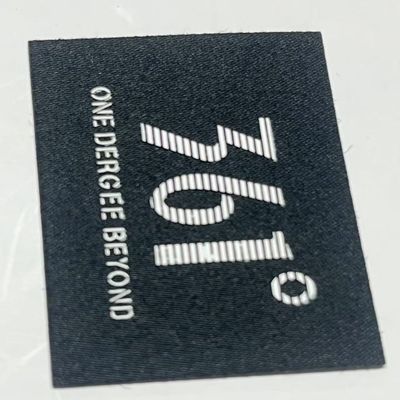 Embroidery personalizado Etiquetas de roupas tecidas Etiquetas para chapéus T-Shirt