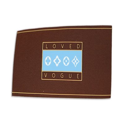 Vestuário Vestuário tecido Etiquetas Logotipos Etiquetas Desenhos personalizados para artesanato