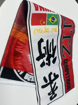 Costume de costura em roupas tecidas Etiquetas etiquetas fabricante de tecido