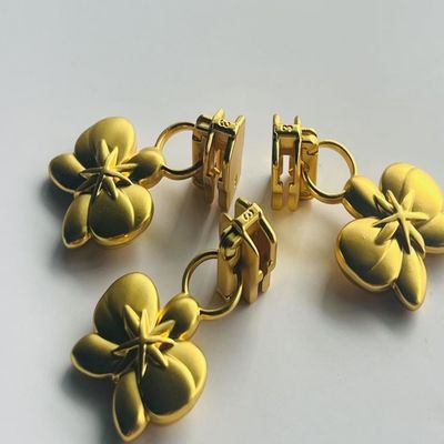 Bolsas de mão de liga de zinco Ferramentas de ferragem Equipamentos de bagagem de metal dourado