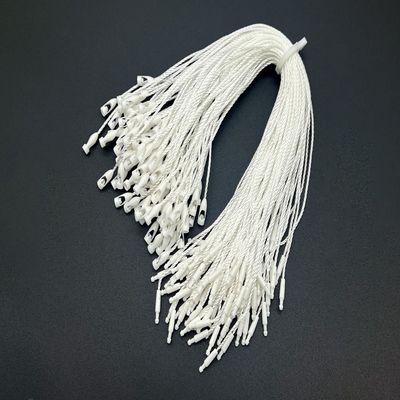 Rótulos de vestuário pendurados Rótulos de nylon Fixações de corda Resistência a intempéries