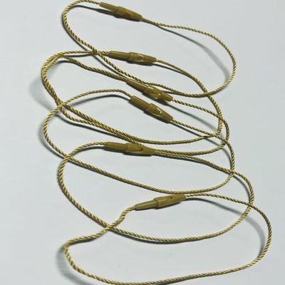 Fixação de rótulos de roupas de nylon trançado à prova d'água