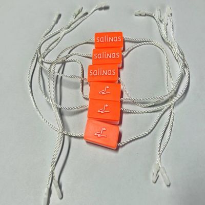 Fixações de etiquetas de nylon flexíveis resistentes ao calor para lojas de varejo