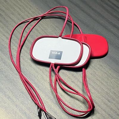 500Pcs Traçados Hang Tag Snap Lock Nylon Prêmio de plástico