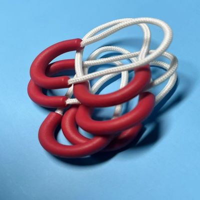 Circular Reutilizavel Cordo de Plástico Zipper Puller Slider Loop Resistente a intempéries