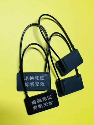 ODM Black Garment Security Tag Etiquetas de vestuário Etiquetas para lojas de vestuário