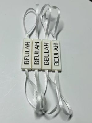 Rótulo de logotipo em relevo Snap Lock Pin Loop Fixação de plástico