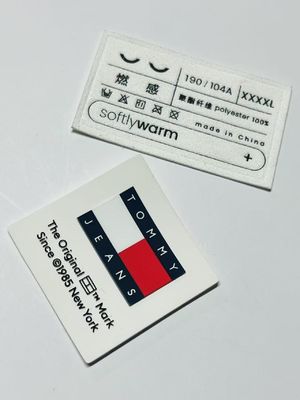 Ferro em Roupas Tecidos Rótulos de Nome Bordados Personalizados