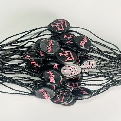 Fabricação sob medida de cordas elásticas com nós negros e acessórios personalizados