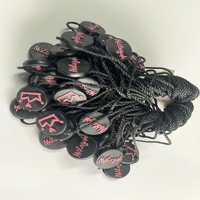 Fabricação sob medida de cordas elásticas com nós negros e acessórios personalizados