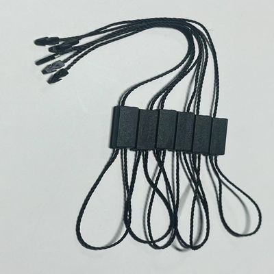 Cordão de colcha de retalho preto flexível personalizado para roupas