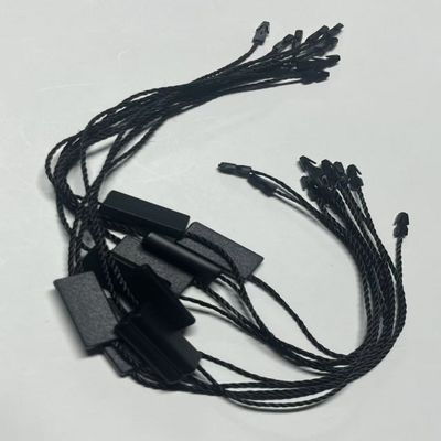 Cordão de colcha de retalho preto flexível personalizado para roupas
