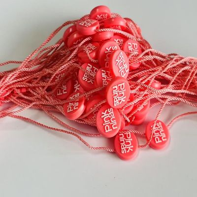 OEM em grande quantidade Pelas de fixação de plástico com pinos de bloqueio e laços de segurança