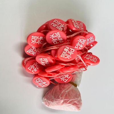 OEM em grande quantidade Pelas de fixação de plástico com pinos de bloqueio e laços de segurança