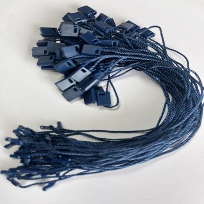 Fixação de etiquetas de plástico para lojas de varejo azul escuro