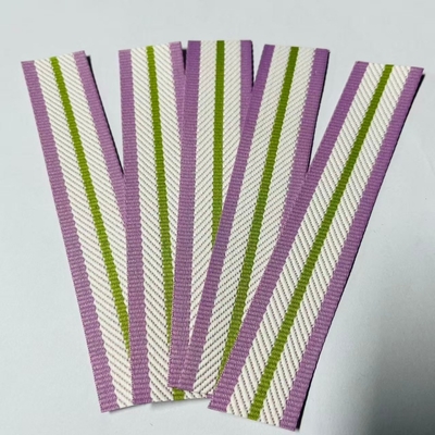 Custom Woven Clothing Labels Needle Loom Technology Iron On Backing Personalized Designs