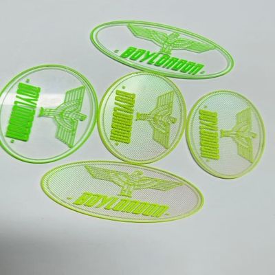 TPU Technology Heat Transfer Clothing Labels for Pet Size mm Custom Design