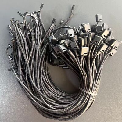 Width 0.2 Inches Black Hang Tag String 100 Pieces Perfect for Clothing Accessories and Merchandise Tagging Solutions