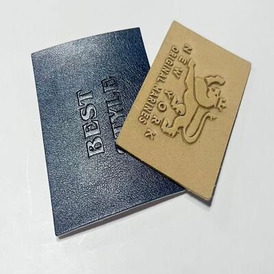 Etiqueta de Couro Personalizada para Jeans Durável e Estilosa, Patch de Couro Personalizado para Acessórios de Vestuário para Jeans