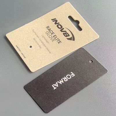 Rondas etiquetas personalizadas de vestuário feitas para fixar com segurança etiquetas em produtos adequados para fabricantes e varejistas de vestuário