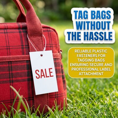 Fixação de rótulos de roupas de nylon trançado à prova d'água