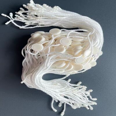 Fixações de etiquetas de nylon fortes e duráveis 4 polegadas de comprimento Ideal para etiquetar e rotulagem Inventário em centros de distribuição